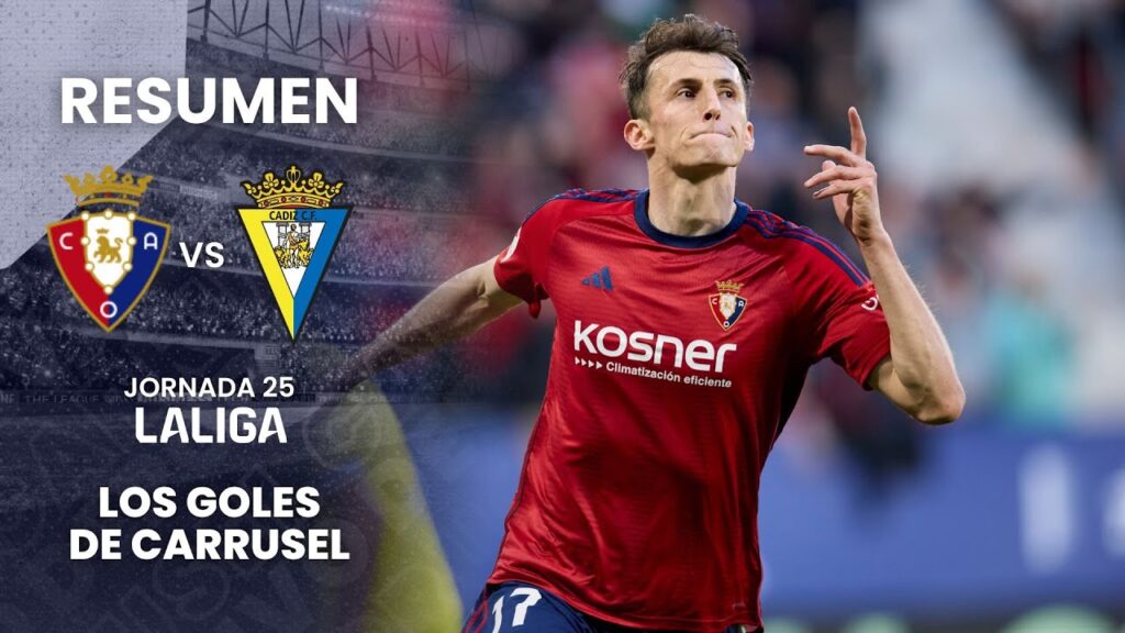 Ante Budimir vale tres puntos | Resumen de goles del Osasuna 2 - 0 Cádiz