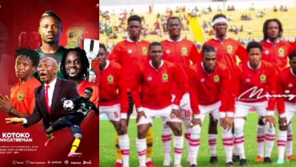 J.A KUFFOUR CUP: KOTOKO SQUAD, DANLAD FINALLY RETURNS VS NSOATREMAN - DETAILS