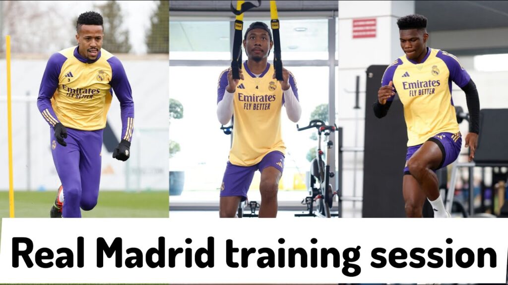 Arda Güler training | Jude Bellingham injury update | Vinicius Junior.