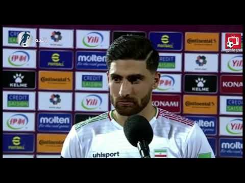 مصاحبه علیرضا جهانبخش بعد از بازی ایران وکره