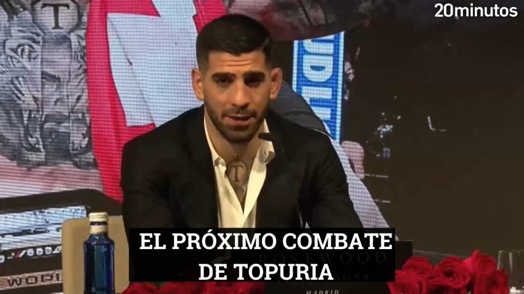 TOPURIA habla de su próximo combate y también de PEDRO SÁNCHEZ