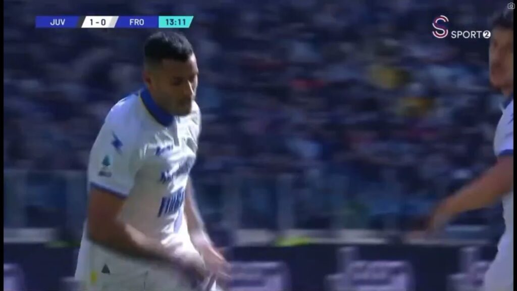 gol di Walid Cheddira oggi | Juventus vs Frosinone 1-1 Extended Highlights | Lega Serie A 2023/24