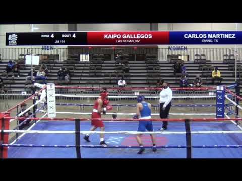 Kaipo Gallegos vs Carlos Martinez Nationals April 2nd Shreveport, Louisiana