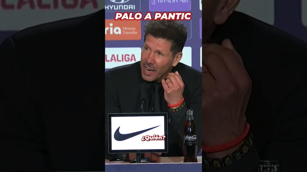 PALO de #simeone  a PANTIC a cuenta de MARCOS LLORENTE