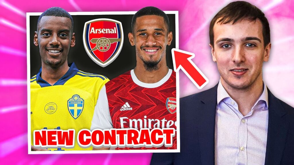 William Saliba NEW Arsenal Contract? | Arsenal Signing New Centre Forward?