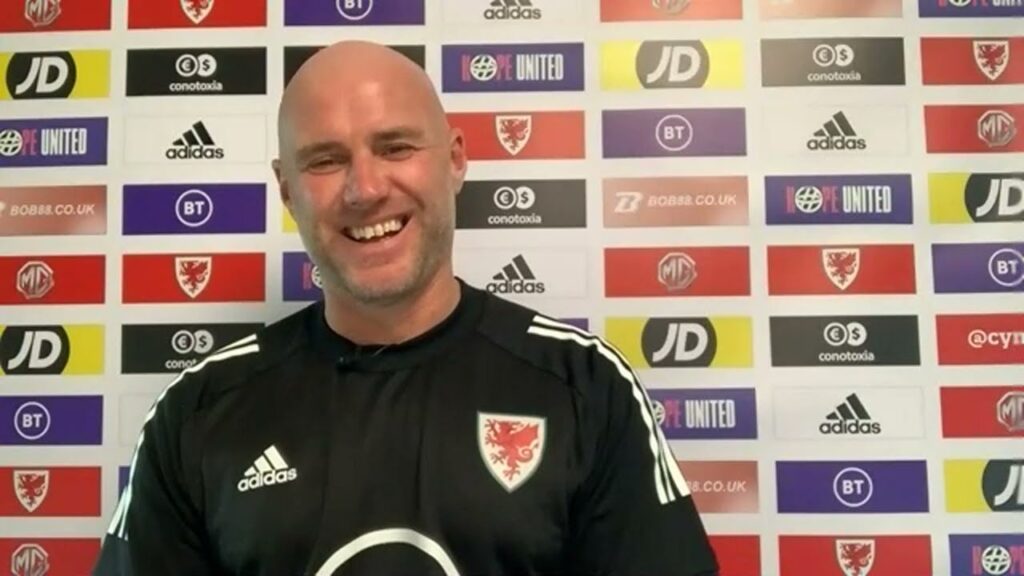 Wales v Estonia - Rob Page press conference