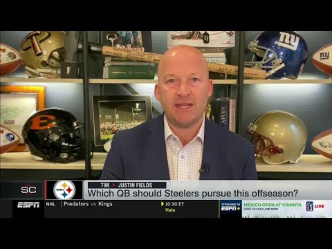 Tim Hasselbeck breaks down NFL trade update: Steelers close to Justin Fields, Wilson lands Jets? !!