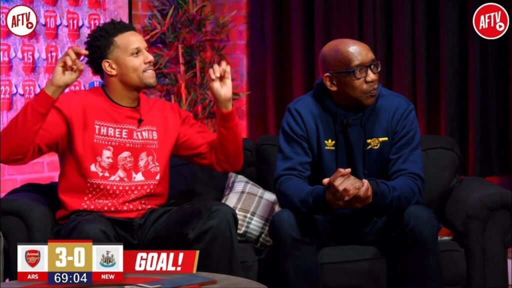AFTV react to Kiwior goal, 4-0 Arsenal ft Cecil dancing