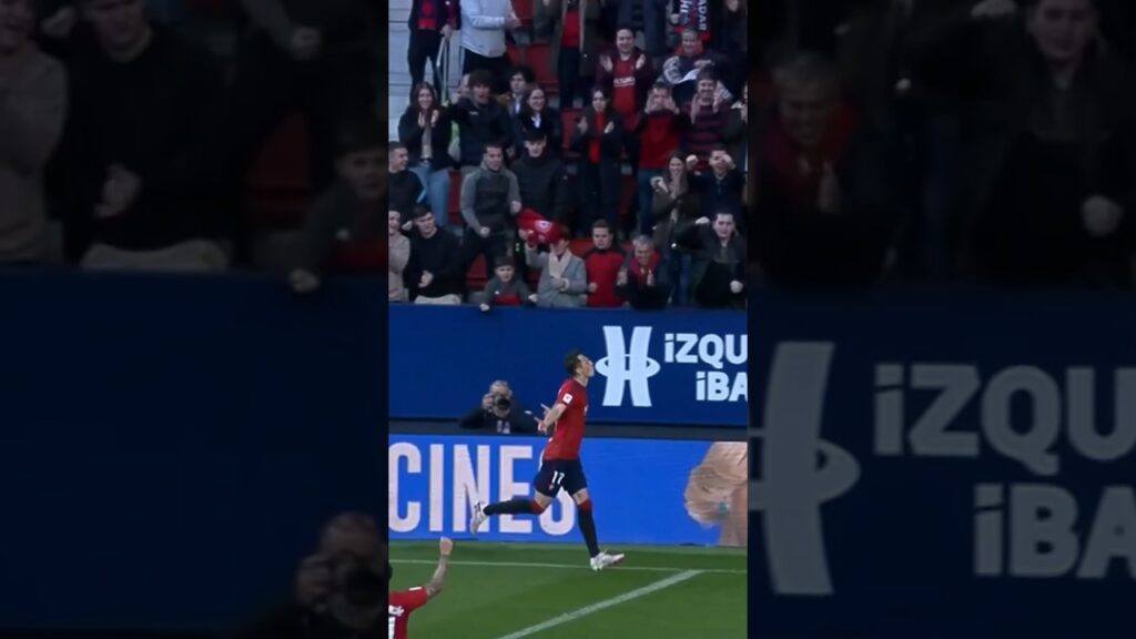 The STRIKER... 👟 #Budimir #Osasuna #goals