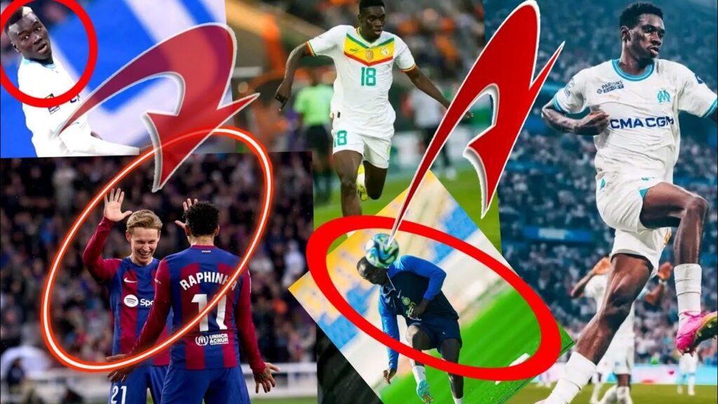 papa Gueye isback 11000 buts de Barcelone ismaila Sarr