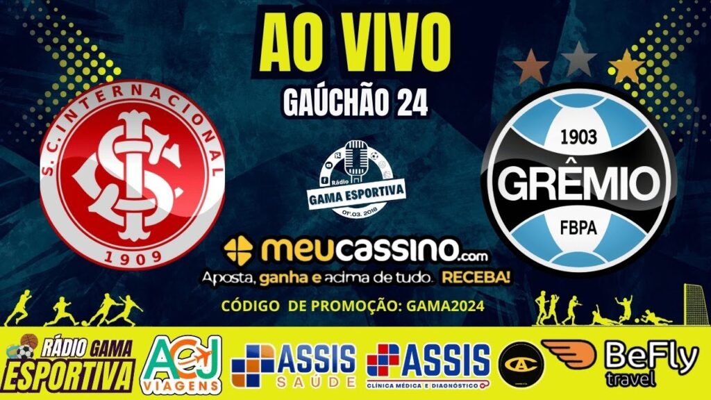 Internacional x Grêmio - Gre-Nal Gauchão - Ao vivo