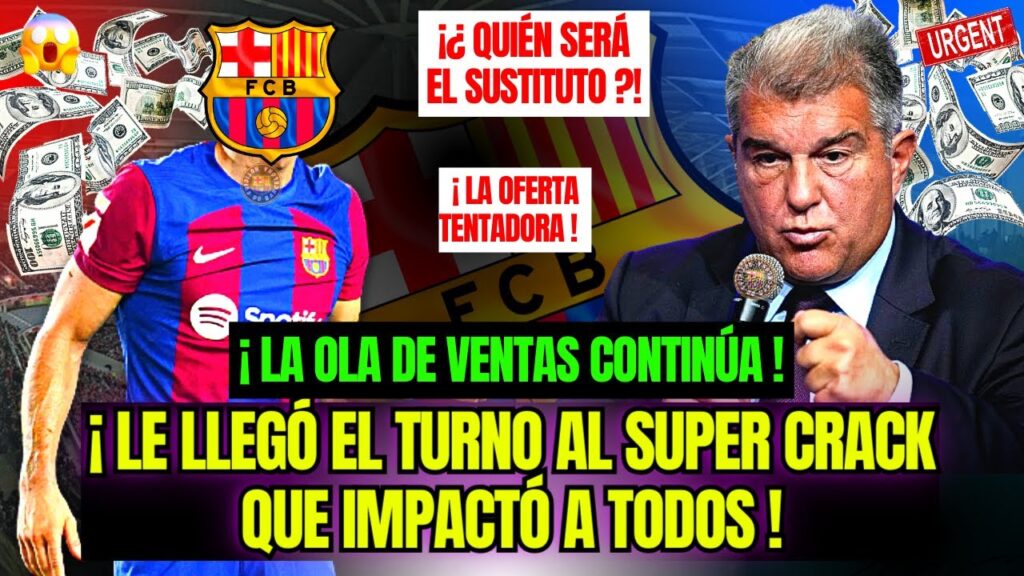 🚨¡LA BOMBA EXPLOTÓ! ¡LA SALIDA DEL CRACK SALVADOR DEL BARÇA! NOTICIAS DEL BARCELONA