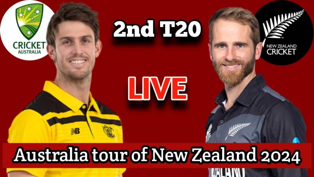 LIVE: AUS vs NZ 2nd T20, AUS vs NZ 2024. Live Score  #cricketlive #cricket