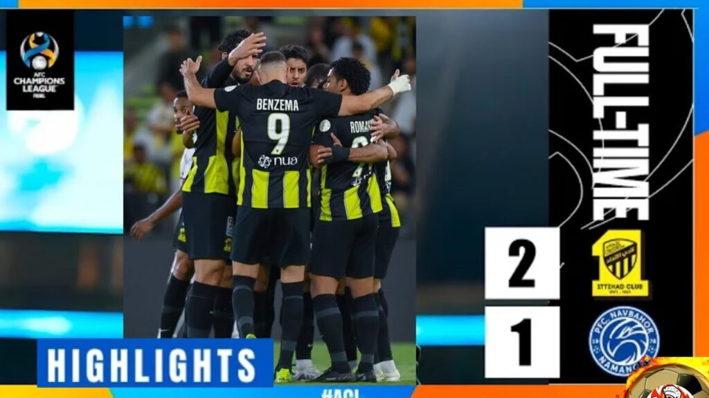 Al-Ittihad vs Navbahor 2-1 All Goals & Highlights 🔥 ACL - 2024