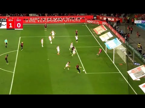 Bayer Leverkusen fans celebrate after Josip Stanišić goal vs Bayern Munich (10th February, 2024) ⚽⚽⚽