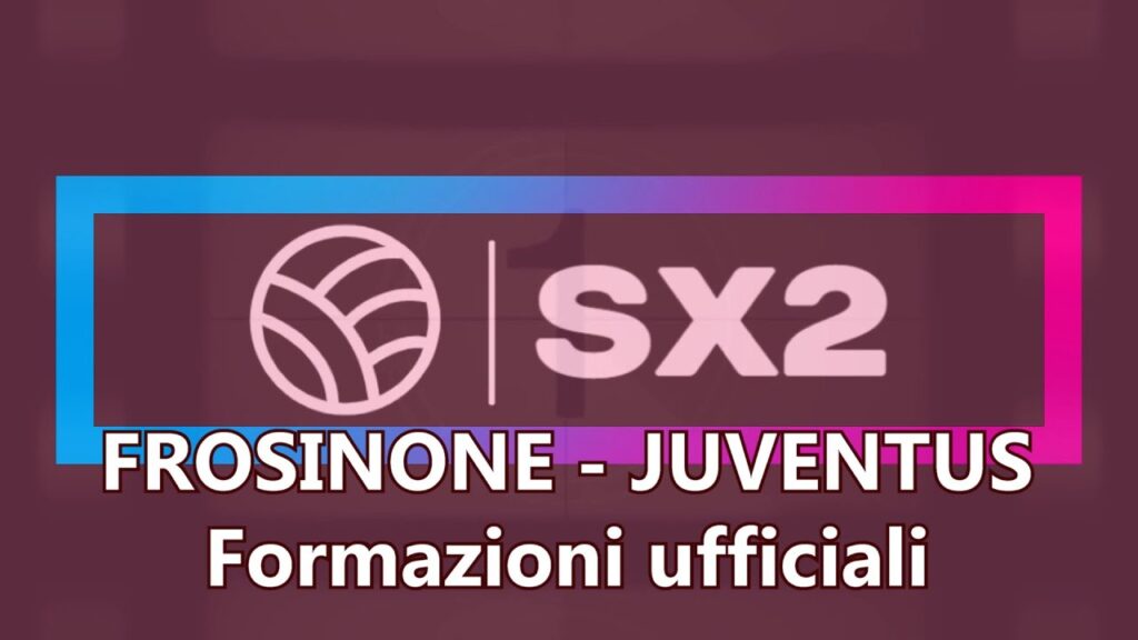 Frosinone - Juventus. Formazioni ufficiali