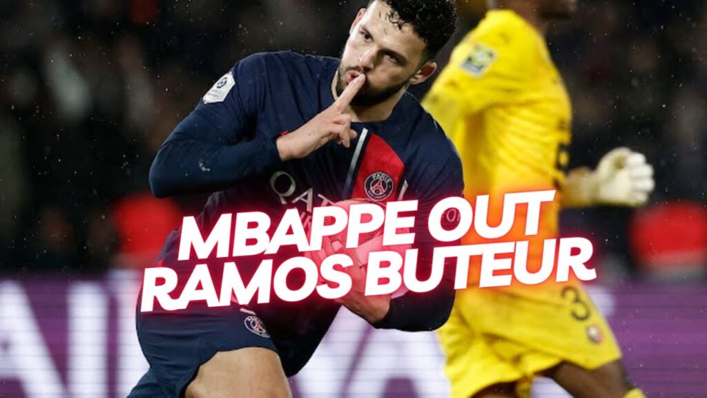 Le PSG arrache le nul contre Rennes| Ramos buteur & Mbappé impuissant | PSG 1-1 RENNES