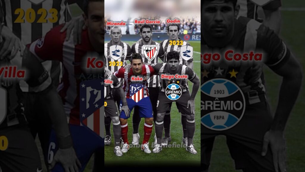 Atletico Madrid 2014 ❤️🤍 Final Champions League | Where are they now ? #footballshorts