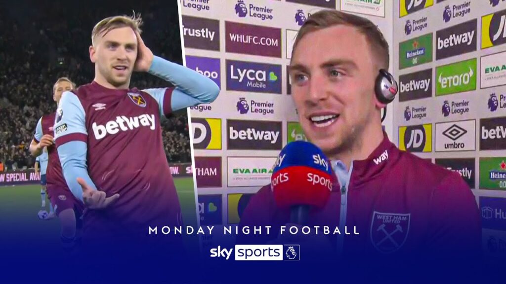 Jarrod Bowen REACTS to his hat-trick and explains his DJ Spider celebration! 🕸😅