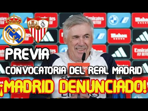 RUEDA DE PRENSA DE CARLO ANCELOTTI PREVIA REAL MADRID VS SEVILLA LALIGA