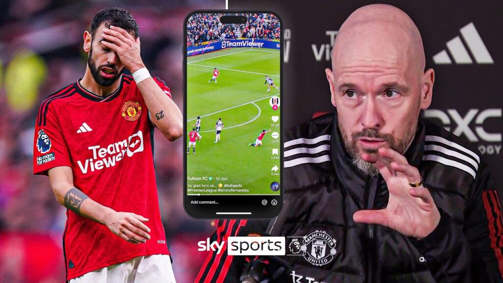 'It’s totally out of order.' 😤 | Ten Hag demands Fulham apology for Bruno TikTok video
