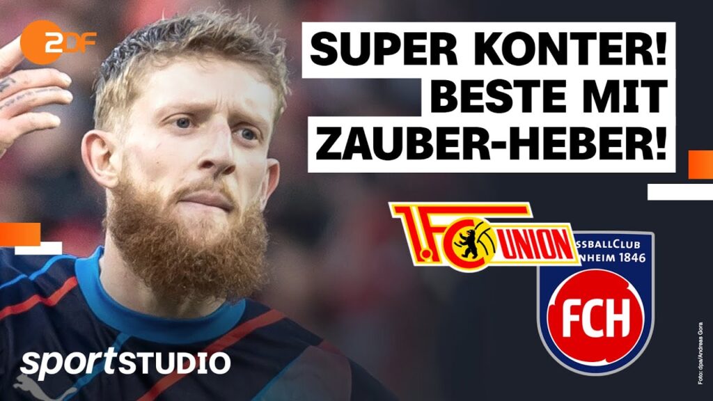 1. FC Union Berlin – 1. FC Heidenheim | Bundesliga, 23. Spieltag Saison 2023/24 | sportstudio