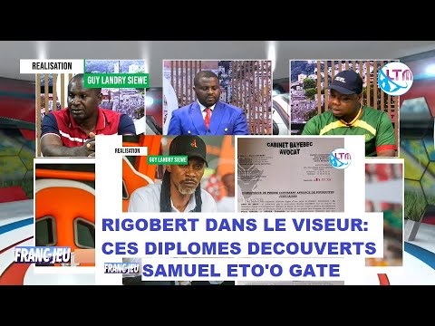La vérité sur les diplômes d'entraineur de Rigobert song en complicité avec Samuel ETO'O