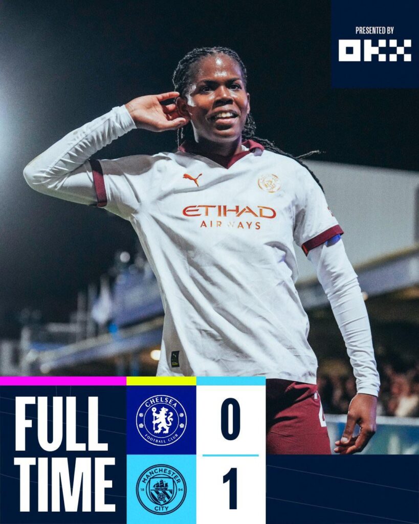 RIVAL WATCH: CHELSEA LOSES TO MANCHESTER CITY