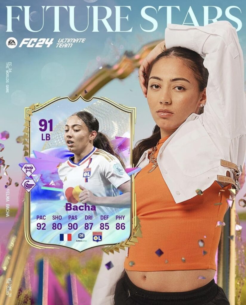 Bacha and Rodman were picked as EA FC Ultimate team future stars ⭐️