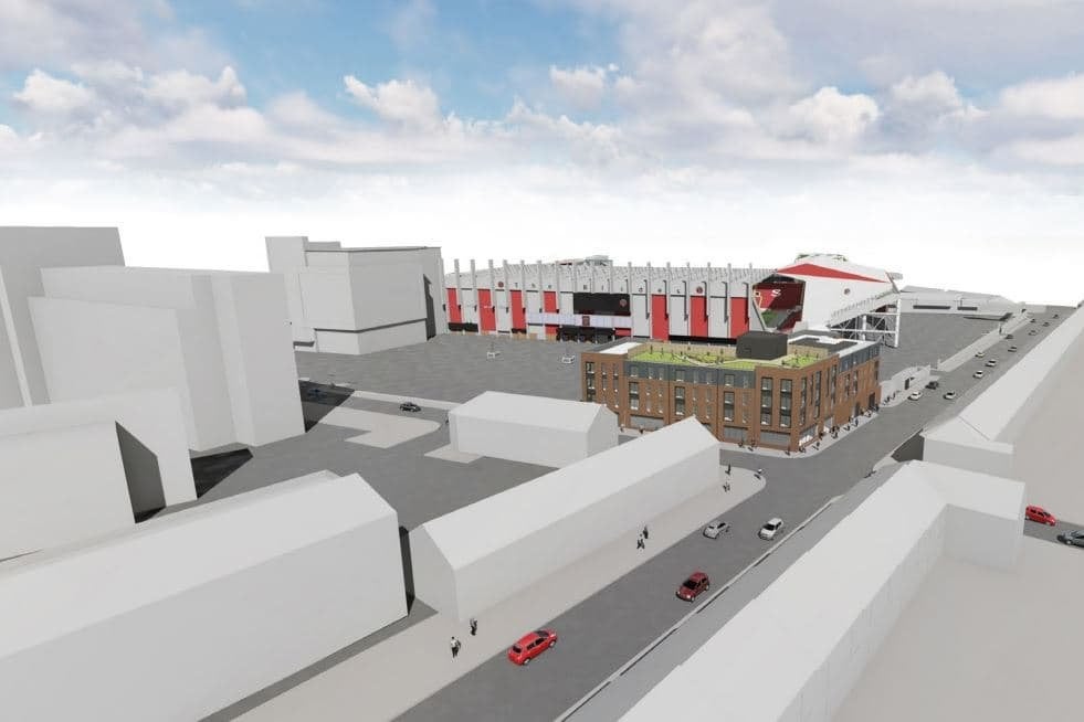 Bramall Lane plots go up for sale with plans for nearly 100 homes.