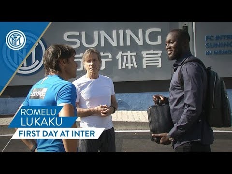 ROMELU LUKAKU'S FIRST DAY AT INTER! | #WelcomeRomelu 🇧🇪⚫🔵