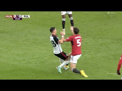 Harry Maguire challenge dangerous on Sasa Lukic: Manchester United vs Fulham