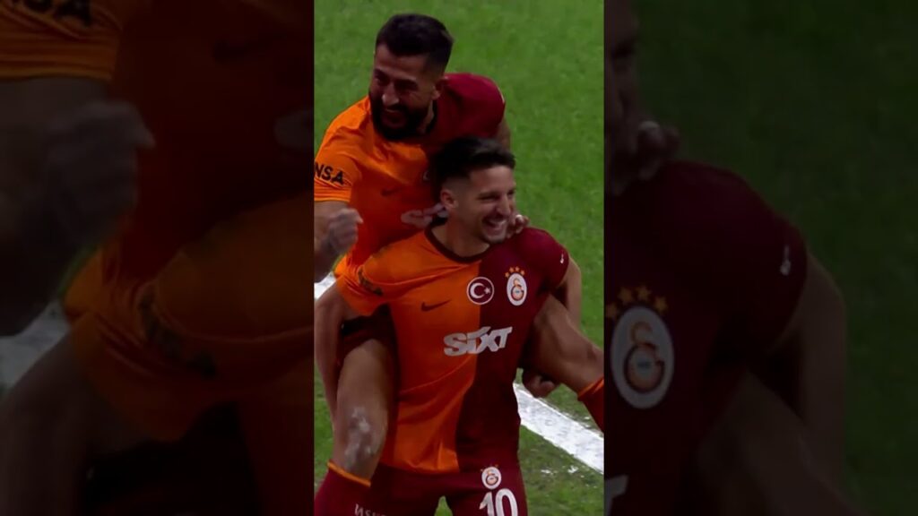 🎯 Dries Mertens'in İnadı, Golü Getirdi! #shorts #galatasaray #mertens