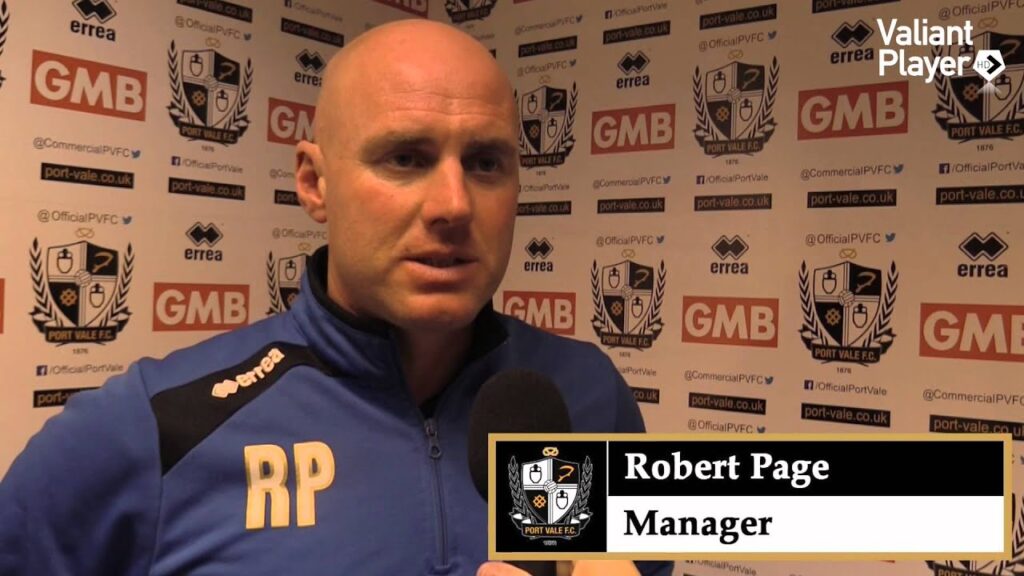 FREEVIEW: Rob Page Pre Oldham Athletic (H) - 2015/16