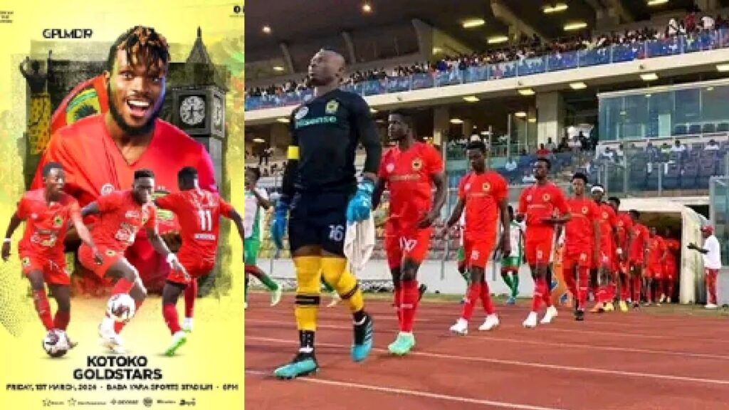 KOTOKO SQUAD VS BIBIANI GOLDSTARS, DANLAD IBRAHIM, RICHMOND LAMPTEY, NICHOLAS MENSAH ALL MISSING