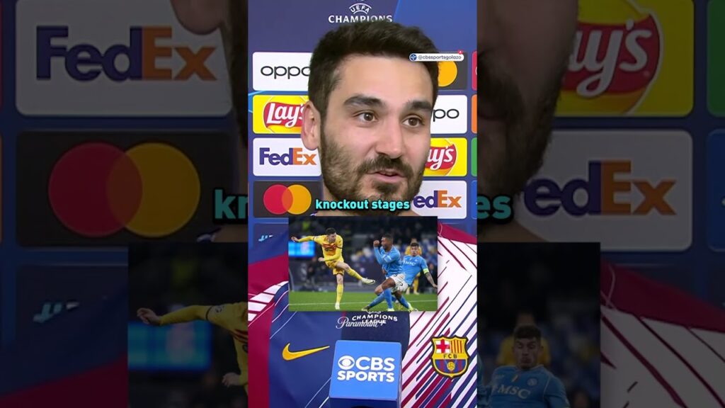 "Every game is tough" - İlkay Gündoğan speaks after Napoli draw!