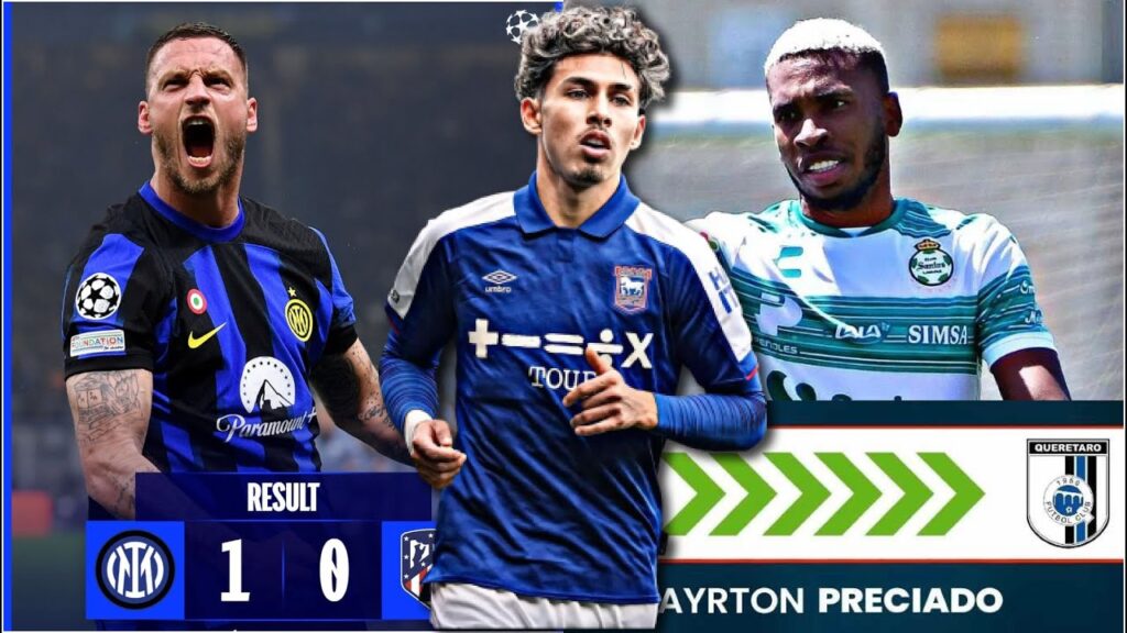 Champions League: Resultados | Ayrton Preciado vuelve a México | Sarmiento, titular con Ipswich Town