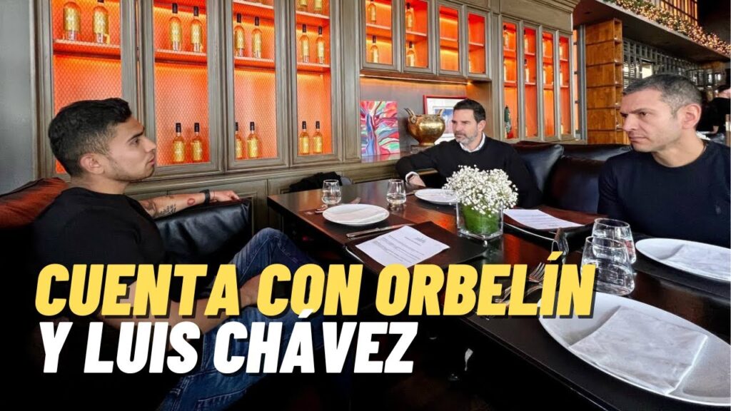 JIMMY LOZANO se reúne con LUIS CHÁVEZ Y ORBELÍN PINEDA JIMMY LOZANO se reúne con LUIS CHÁVEZ Y ORBELÍN PINEDA