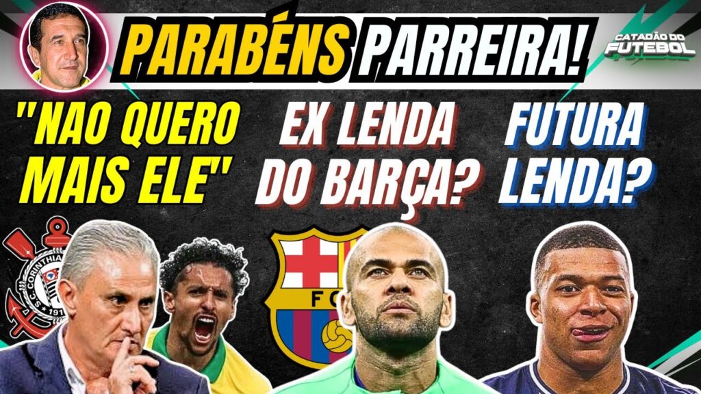 Tite DISPENSOU Marquinhos?🔥Daniel Alves Ex Lenda?🤔Mbappe Futura Lenda?