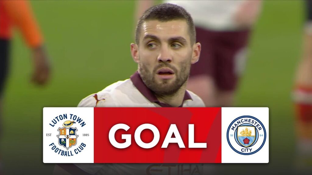 GOAL | Mateo Kovacic | Luton Town 2-6 Manchester City | Fifth Round | Emirates FA Cup 2023-24