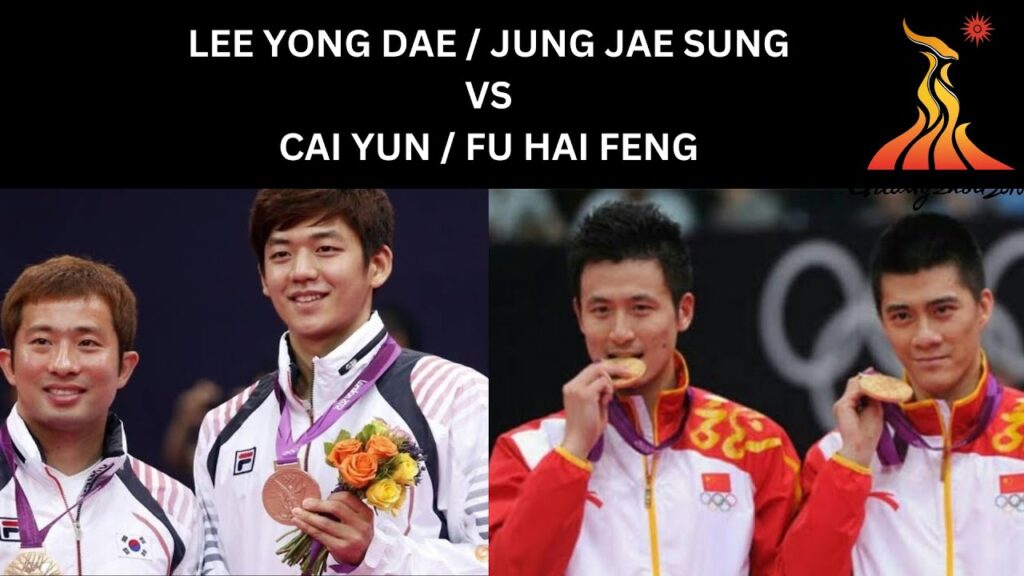 FULL POWER! LEE YONG DAE / JUNG JAE SUNG VS CAI YUN FU HAI FENG | FULL POWER SMASH + SUPERB DEFENCE!