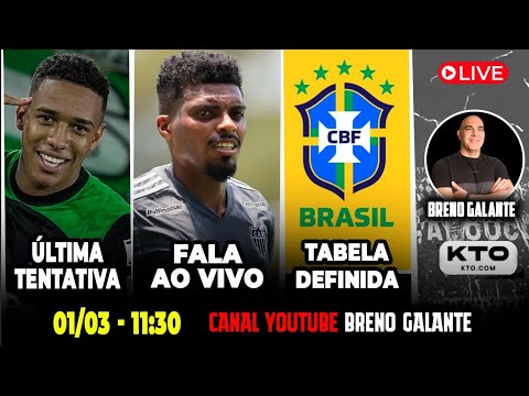 🚨AO VIVO -🚨ÚLTIMA TENTATIVA  🛑 JEMERSON FALA AO VIVO 🔸 TABELA DEFINIDA