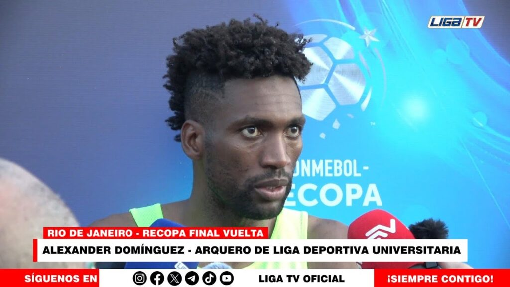🔴 ALEXANDER DOMÍNGUEZ - RECOPA FINAL DE VUELTA