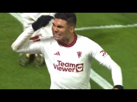Casamiro goals 🤯 vs Nottingham forest. Fa cup (2024) casamiro save Man united.