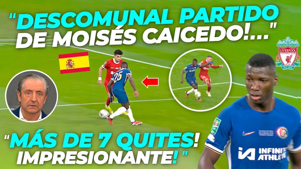 prensa Española MARAVILLADA con el DESCOMUNAL partido de ᴍᴏɪꜱᴇꜱ ᴄᴀɪᴄᴇᴅᴏ ᴄᴏɴᴛʀᴀ ʟɪᴠᴇʀᴘᴏᴏʟ!!