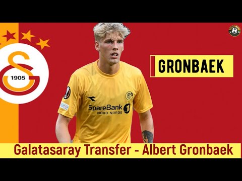 Galatasaray Transfer 🔥Albert Gronbaek Galatasaray #galatasaray #gronbaek