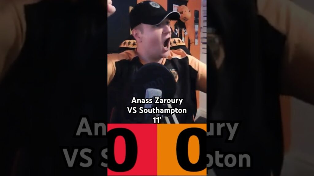 Reaction To Anass Zaroury’s Goal VS Southampton #hcafc #goal #reaction #zaroury #SOUHUL #football