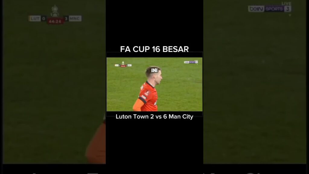 Haaland menggila dengan gol Quintrick ke gawang Luton Town #mancity #haaland #messi #ronaldo #facup