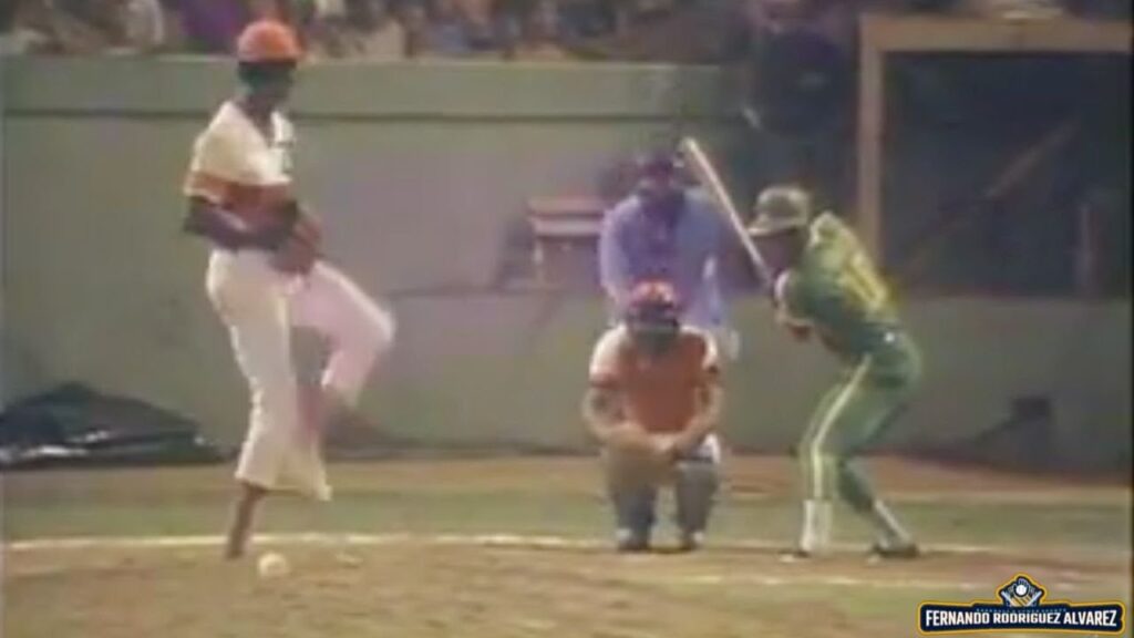 Jonrón Jose Raúl Delgado, Pedro José Rodríguez, Omar Linares Las Villas-Pinar del Rio Selectiva 1985