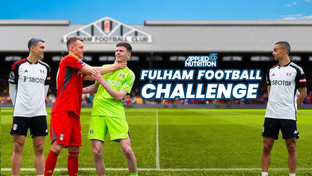 APPLIED NUTRITION ⚽️ FULHAM FC FOOTBALL CHALLENGE!!